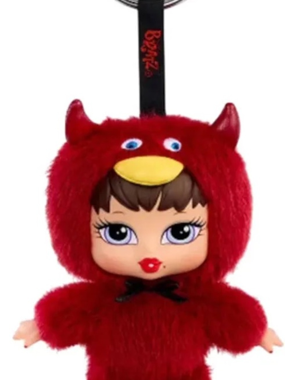 Bratz Bratziez Secret Rare Roxxi Red Devil Plush Keychain